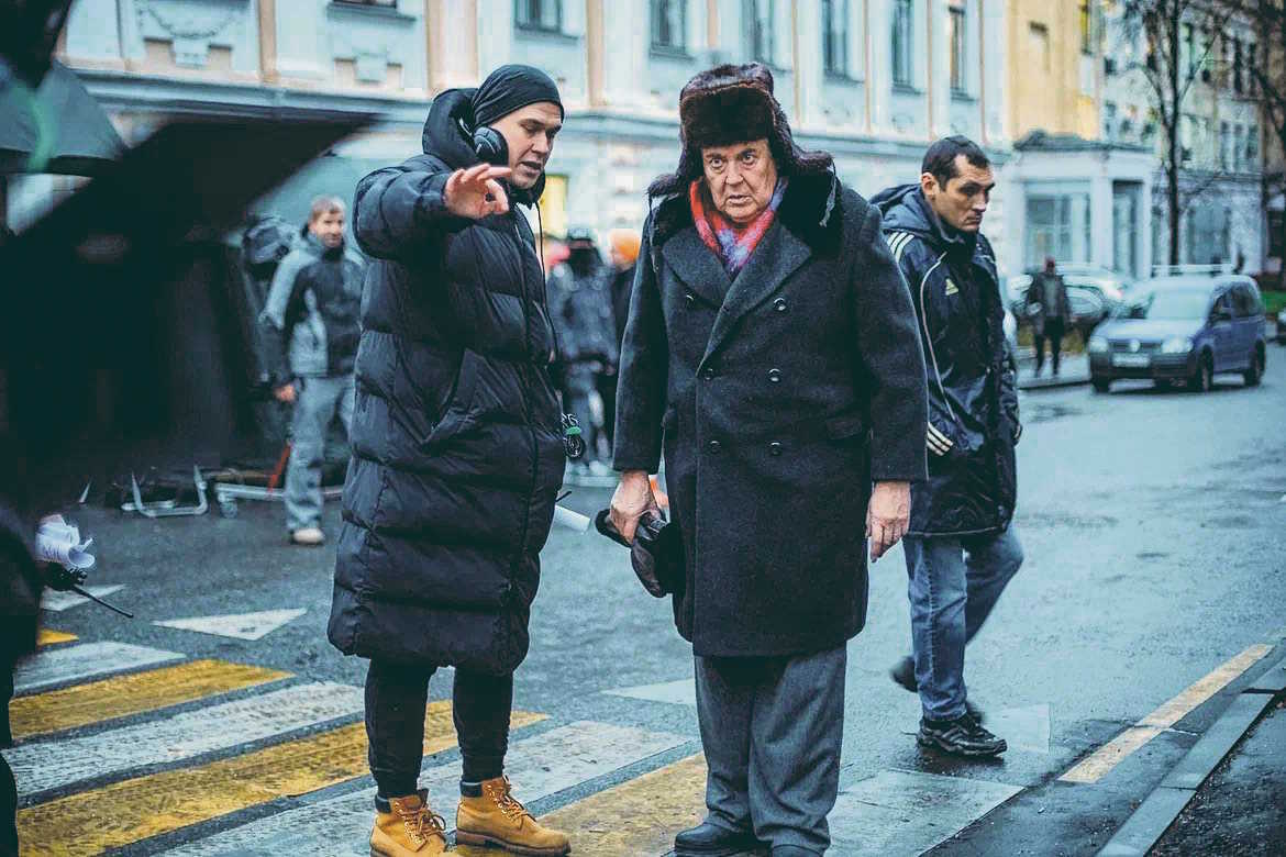 2020 год. На съёмках сериала «Вампиры средней полосы»