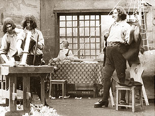 Два Петра – кадр из фильма «Пётр Великий» (1909) 8-5-25.jpg
