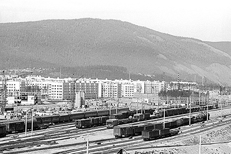 Город Северобайкальск на севере Бурятии неотделим от железных дорог. 30-Северобайкальск ТАСС 16455441.jpg