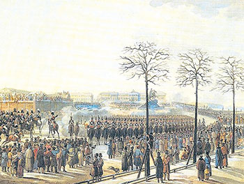 Карл Кольман. Восстание декабристов 25 декабря 1825 года