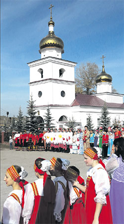 Дмитриевский храм после восстановления