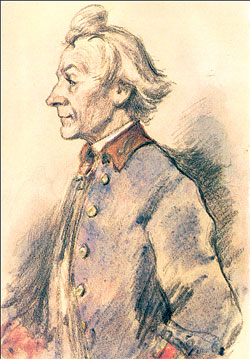 К. Рудаков. Портрет А. Суворова
