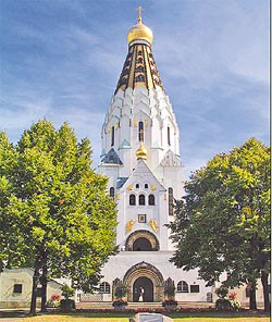 Храм-памятник русской славы в Лейпциге