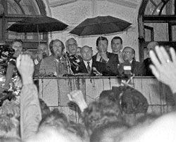 Встреча в Москве. 1994 год; фото: Фёдор ЕВГЕНЬЕВ, архив «ЛГ»