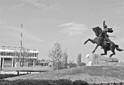 Памятник великому русскому полководцу Александру Суворову в Тирасполе; ИТАР–ТАСС