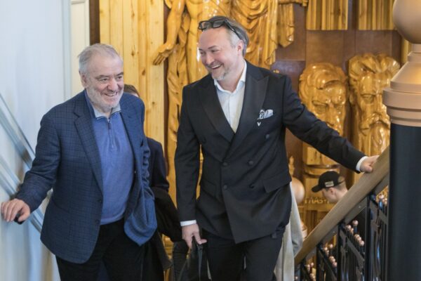 Валерий Гергиев и В. Стародубцев в Новосибирской государственной консерватории