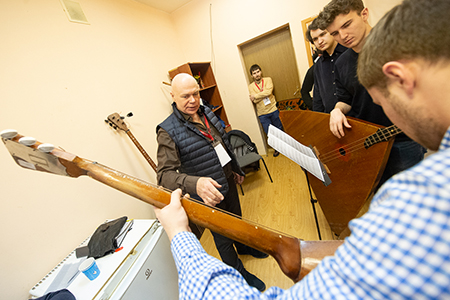 Занятие в Международной музыкальной академии фестивля 2019 г.